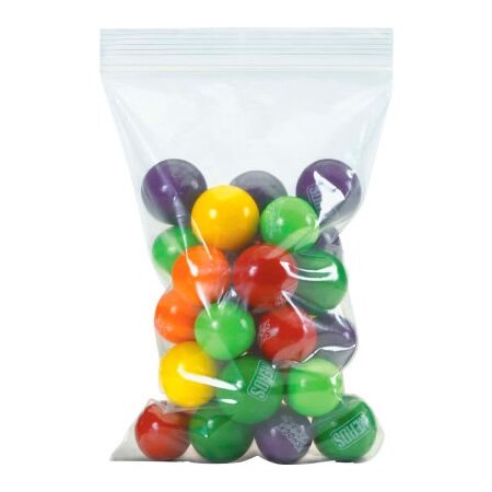 Box Packaging Reclosable Poly Bags 4W x 15L 4 Mil Clear 1000/Pack PB3719